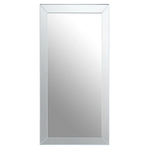 Sana Large Rectangular Wall Mirror with Bevelled Frame