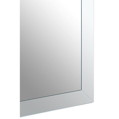 Sana Large Rectangular Wall Mirror with Bevelled Frame - Image 4