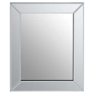Sana Small Rectangular Wall Mirror with Bevelled Frame