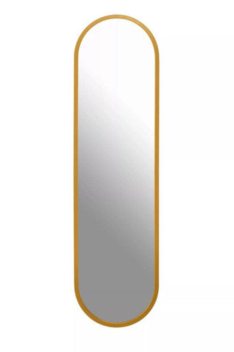 Avento Gold Rounded Edge Wall Mirror