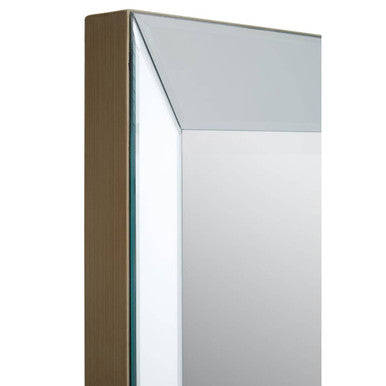 Holmes Large Champagne Wall Mirror