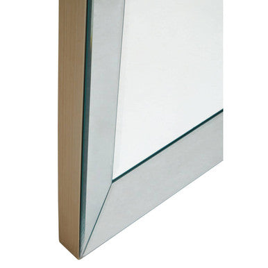 Holmes Large Champagne Wall Mirror