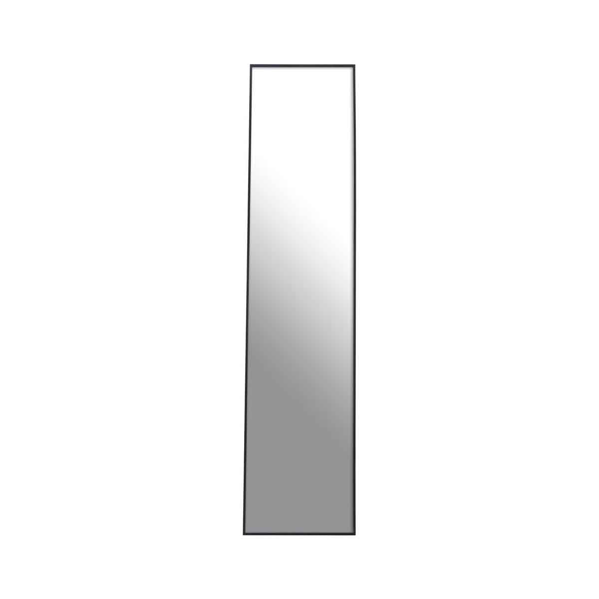 Holmes Black Floor Mirror