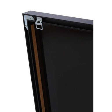 Holmes Black Floor Mirror