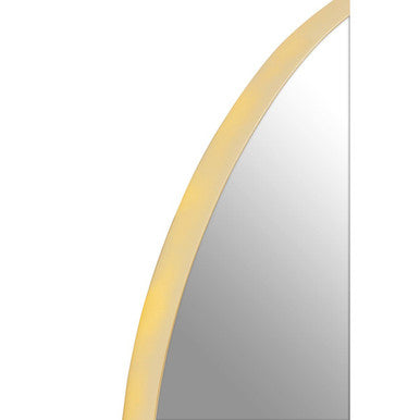 Cindy Large Gold Finish Wall Mirror