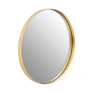 Cindy Medium Gold Finish Wall Mirror