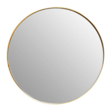 Cindy Medium Gold Finish Wall Mirror