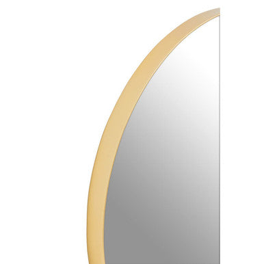 Cindy Medium Gold Finish Wall Mirror