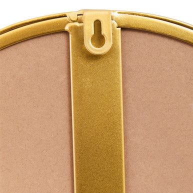 Cindy Small Gold Finish Wall Mirror