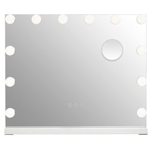 Illuminated LED Free Standing Vanity Mirror | Cassini