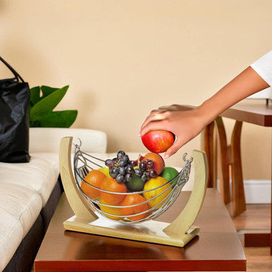 Rubber wood Fruit Hammock