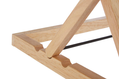 Soka Tropical Hevea Wood Cookbook Stand