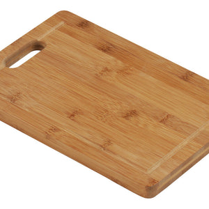 Aleki Natural Bamboo Small Chopping and Serving Board with Handle