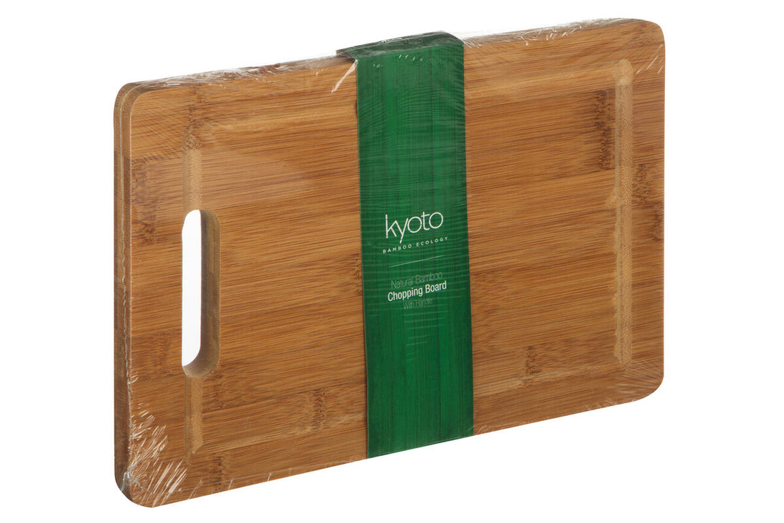 Aleki Bamboo Small Chopping and Serving Board with Handle - Image 2