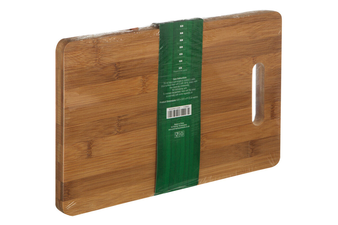 Aleki Bamboo Small Chopping and Serving Board with Handle - Image 3