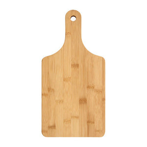 Aleki Natural Bamboo Small Paddle Chopping and Serving Board