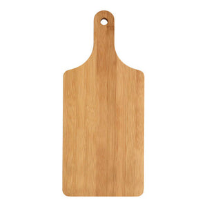 Aleki Natural Bamboo Medium Paddle Chopping and Serving Board
