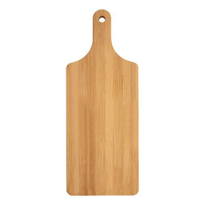 Aleki Natural Bamboo Large Paddle Chopping and Serving Board