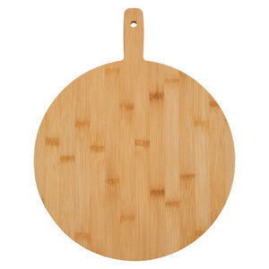 Aleki Bamboo Round Paddle Chopping And Serving Board