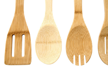 Aleki 6pc Bamboo Kichen Utensil Set