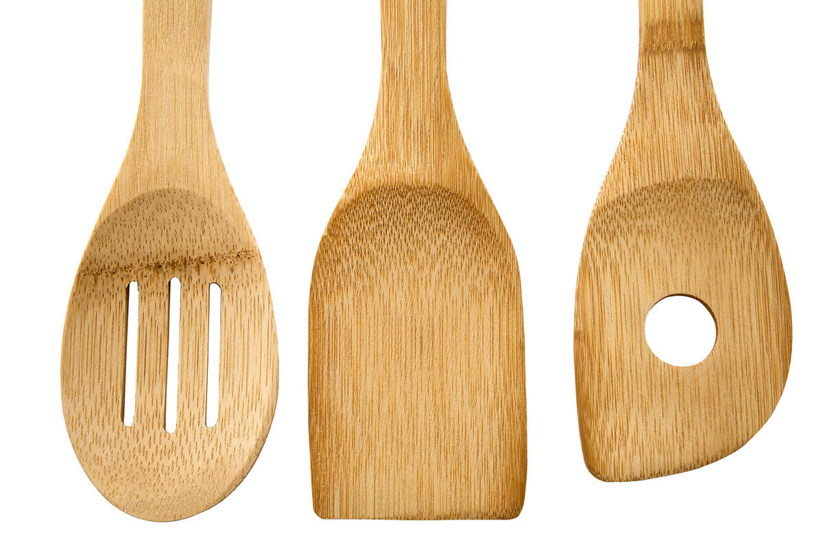 Aleki 6pc Bamboo Kichen Utensil Set
