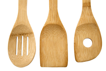 Aleki 6pc Bamboo Kichen Utensil Set
