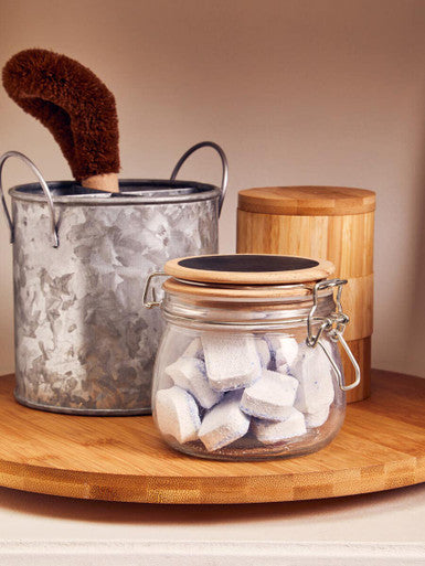 Bessan Bamboo Natural Cylindrical Storage Set