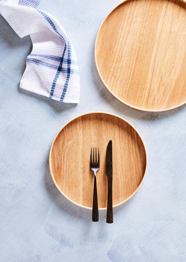 Bessan Small Natural Fir Wood Tray