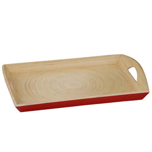 Red Rectangular Serving Tray | Kyoto