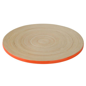 Spun Design Orange Bamboo Placemat | Kyoto