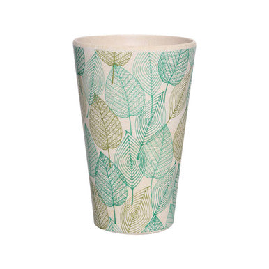 Leaf Design Bamboo Tumbler | Eden