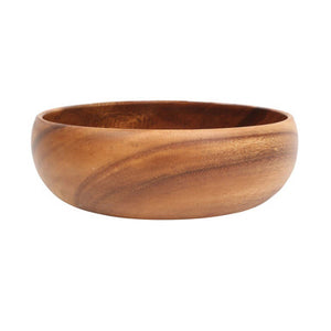 Kora Acacia Large Round Salad Bowl