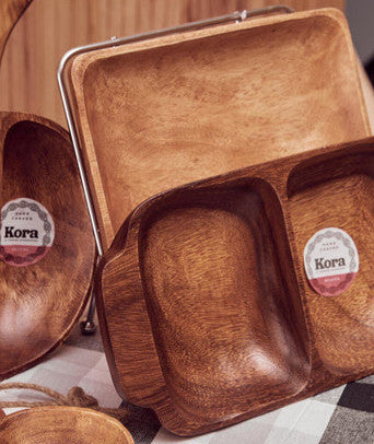 Wooden trays with &