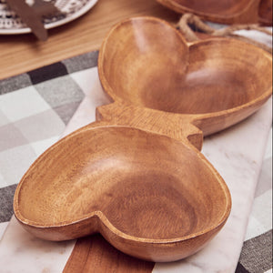 Acacia Butterfly Shaped Serving Dish | Kora