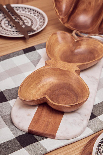 Kora Acacia Butterfly Shaped Serving Dish