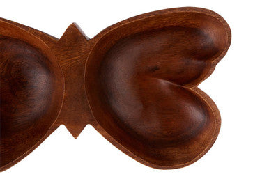 Kora Acacia Butterfly Shaped Serving Dish