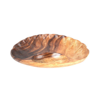 Kora Acacia Chip And Dip Serving Dish
