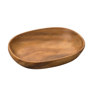 Kora Acacia Wood Oval Serving Dish