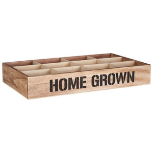 Naresso 12 Compartments Herbs Seed Crate