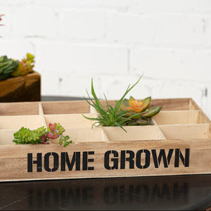 12 Compartments Herbs & Seed Crate | Naresso