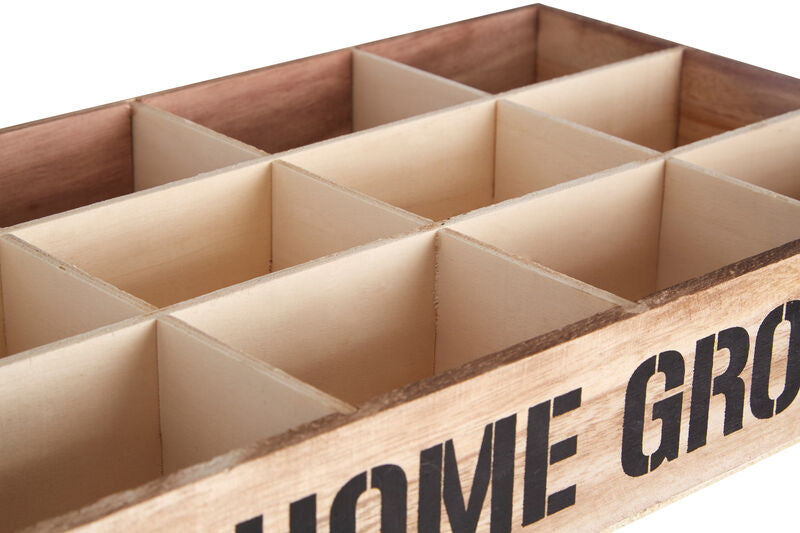 Naresso 12 Compartments Herbs &amp; Seed Crate