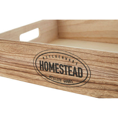 Rustic Homestead Storage Crate