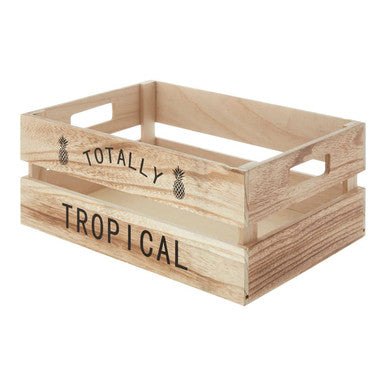 Naresso Natural  Wood Tropical Fruit Crate