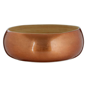 Round Medium Rose Gold Bowl | Kyoto