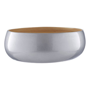 Medium Silver Bamboo Bowl | Kyoto