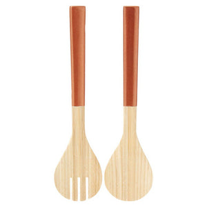 Kyoto Rose Gold Salad Servers