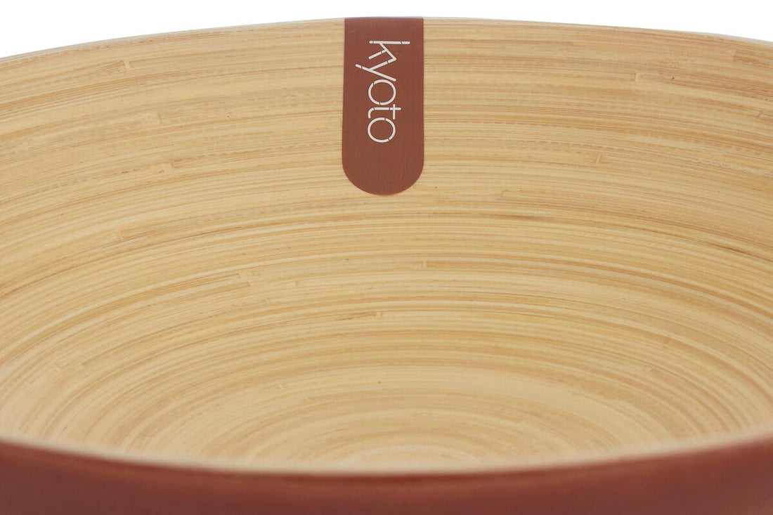 Kyoto Round Rose Gold Salad Bowl