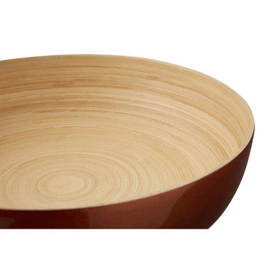 Kyoto Rose Gold Salad Bowl With Raised Edges