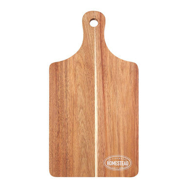 Homestead Acacia Paddle Chopping And Serving Board