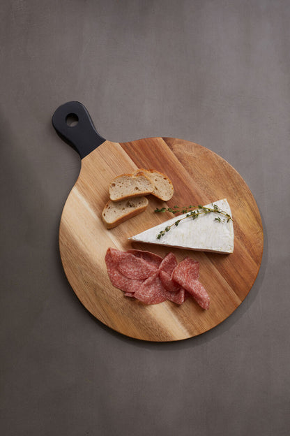 Socorro Chopping And Serving Board With Black Handle